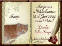 Sonja ist leider ber die Regenbogenbrcke gegangen :-(((