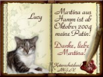 Lucy ist am 07.11.2005 fr immer von uns gegangen :-(((